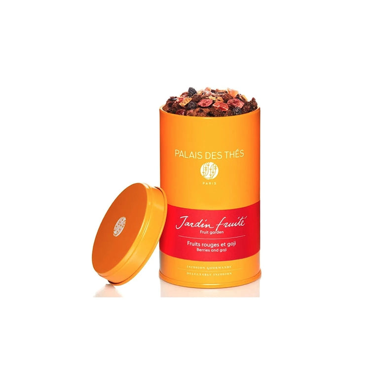 Boîte d'infusion Bio en vrac de 200g Jardin Fruité Palais des Thés