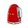 Bouilloire électrique 1,7 L Rouge Années 50 Smeg