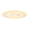 Assiette à dessert porcelaine 21cm jaune Napoli Table Passion