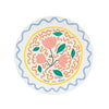 6 assiettes plates Capri ma chérie en grès 27,4cm Summer Bliss Costa Nova