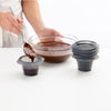 6 moules fondant chocolat