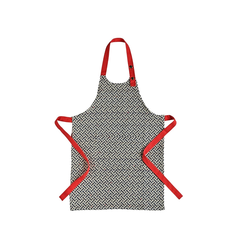 Tablier en coton pour enfant Geo 2 Les Tabliers de Julie Andrieu