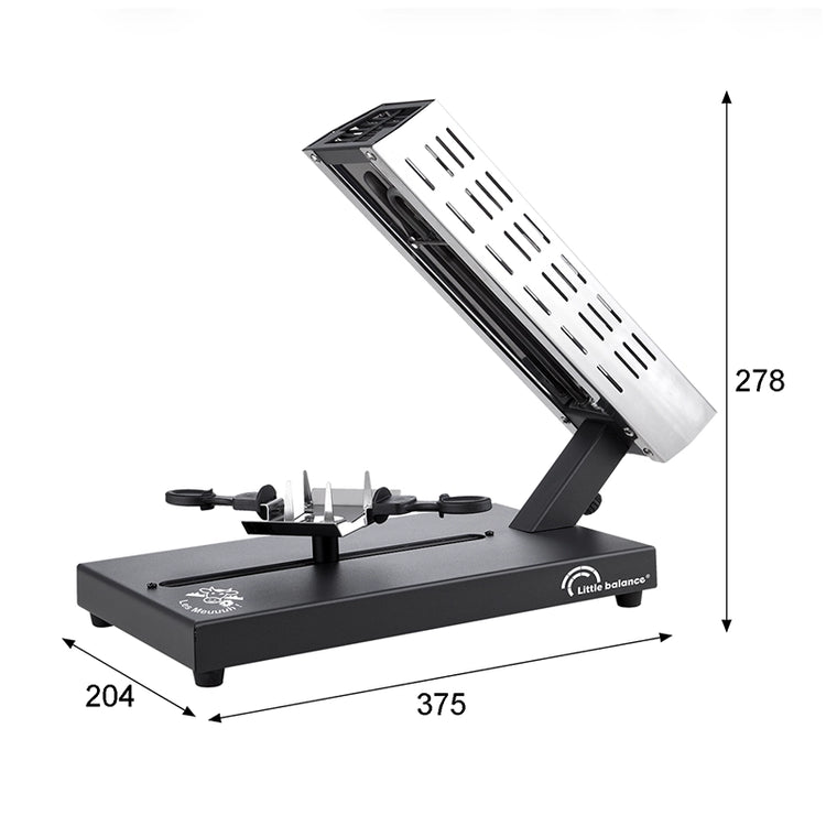 Appareil à raclette traditionnel savoyarde 1/4 meule Meuuuh Little Balance