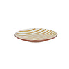 4 assiettes à dessert en porcelaine 20,3 cm jaune Mykonos Pomax