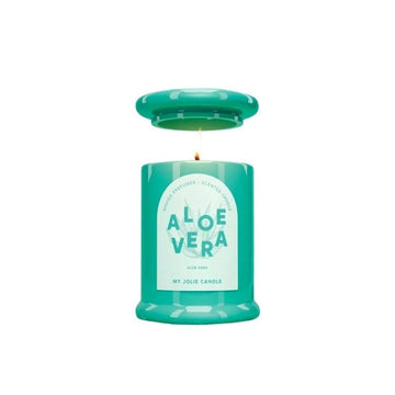 Bougie parfumée Cire végétale Aloé 150 g Vert Salade Les Trendy Maison Berger