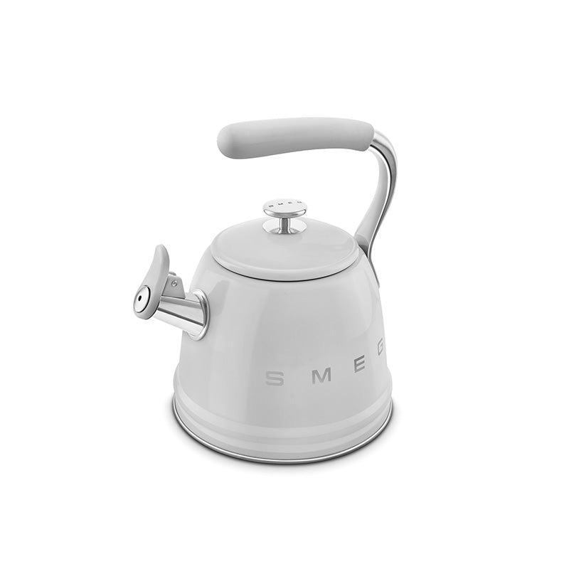 Bouilloire sifflante 2,3 L Inox Années 50 Smeg