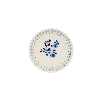 Assiette à pain bleu en grès 15cm Appoline Table Passion