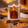 Bougie naturelle parfumée Clémentine Chocolat 300gr Durance