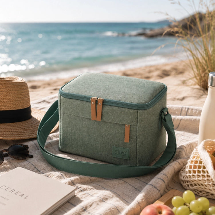 Sac repas isotherme 4,5 L vert Five