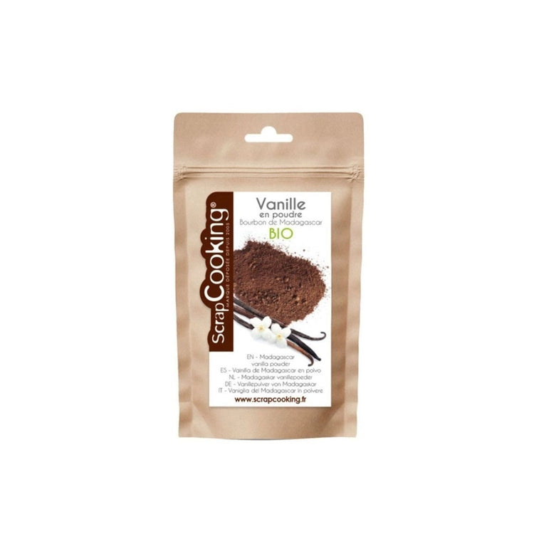 Poudre Vanille Bourbon de Madagascar ScrapCooking