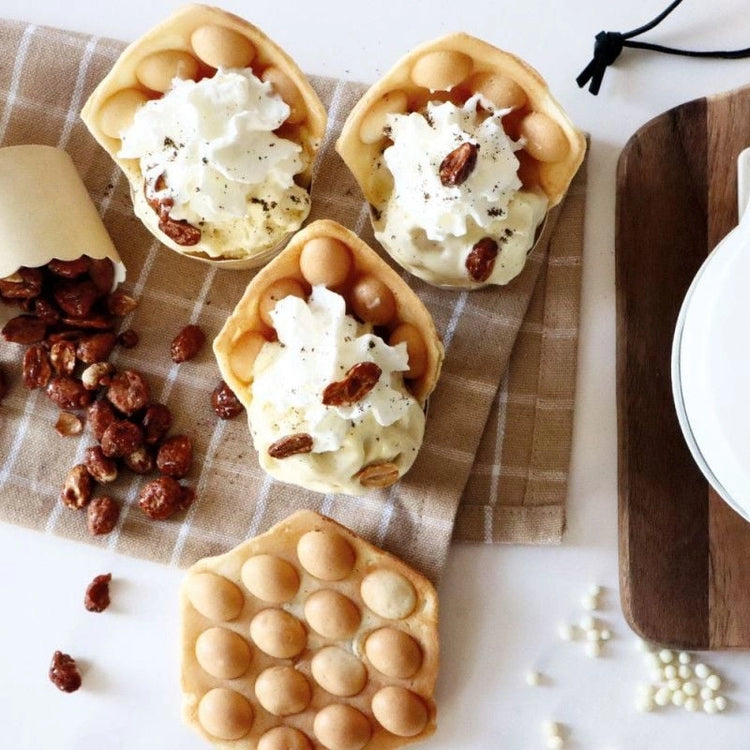 Mini Bubble Waffle Factory ScrapCooking