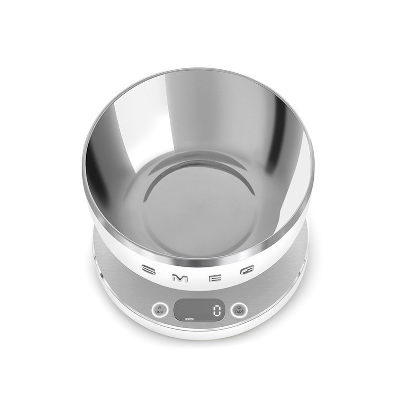 Balance de cuisine Blanc Mat Collezione Smeg