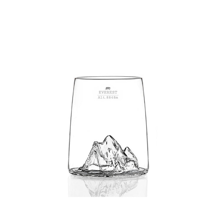 Coffret de 2 verres à shooter de 6.5cl Mont Blanc et Everest Alaskan Maker