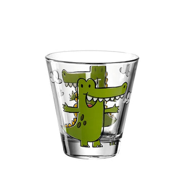 Verre enfant Teqton motif crocodile 21 cl Multicolore Bambini Leonardo