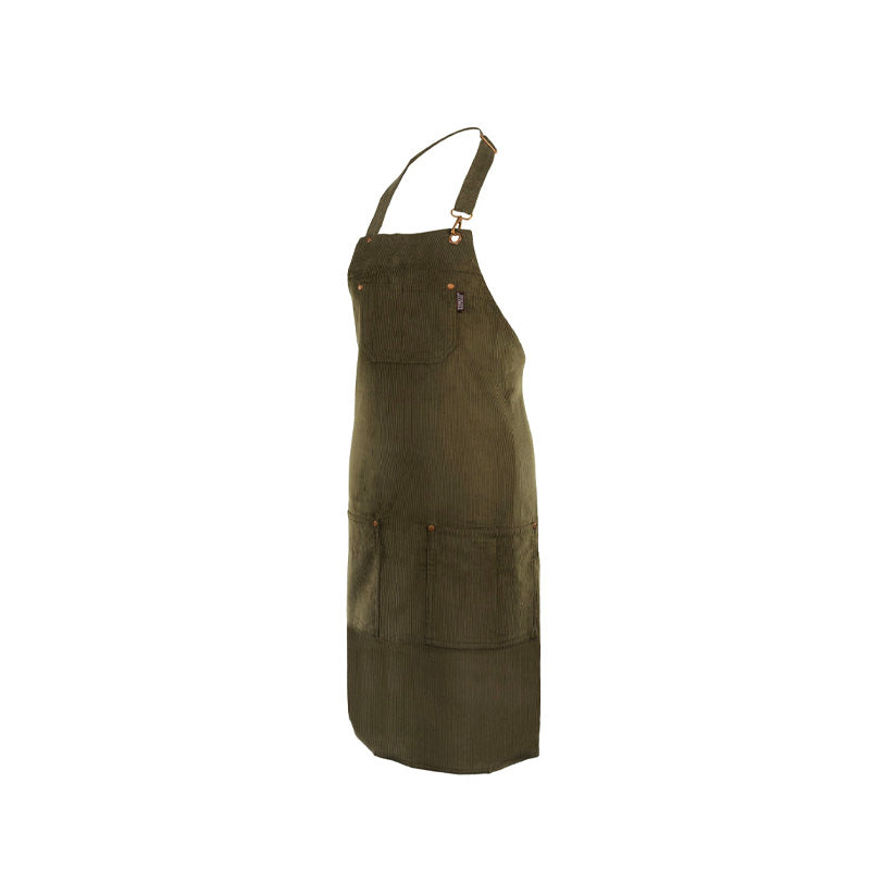 Tablier 70x85 Olive Velmar Tiseco