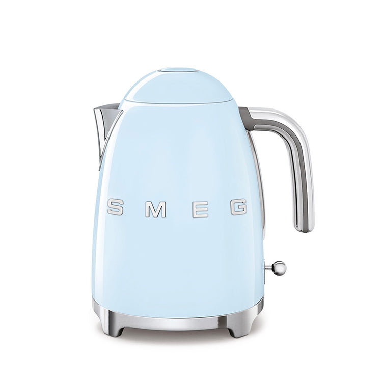 Bouilloire électrique 1,7 L Bleu Azur Années 50 Smeg