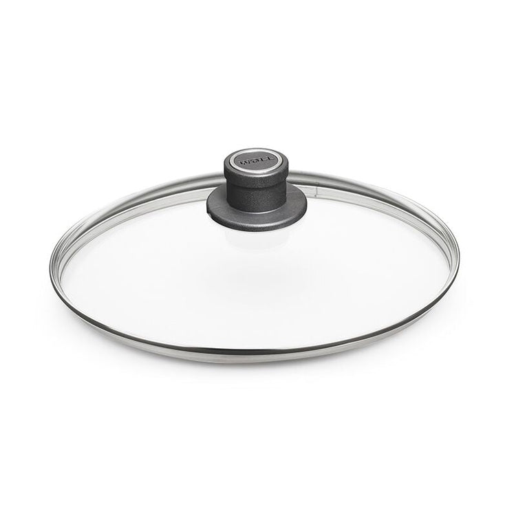 Couvercle en verre trempé de 32 cm rond Woll