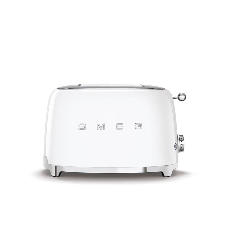 Grille-pain 2 tranches Blanc Années 50 Smeg