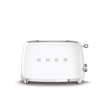 Grille-pain 2 tranches Blanc Années 50 Smeg