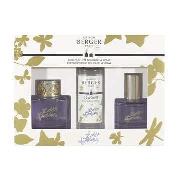Coffret duo mini bouquet et spray Lolita Parme Maison Berger