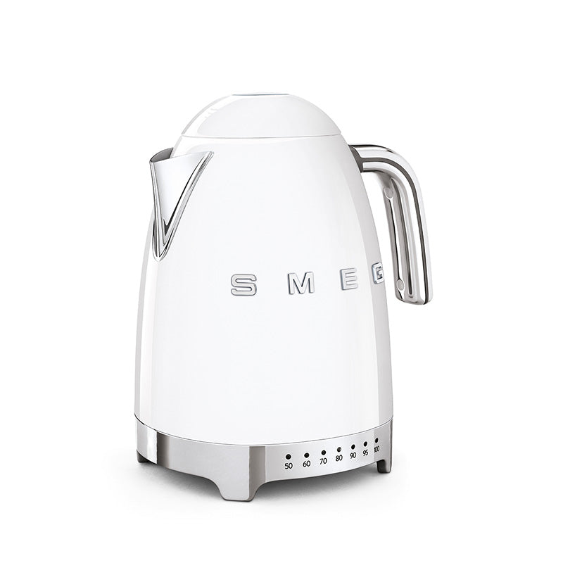 Bouilloire à température réglable Blanc Années 50 Smeg