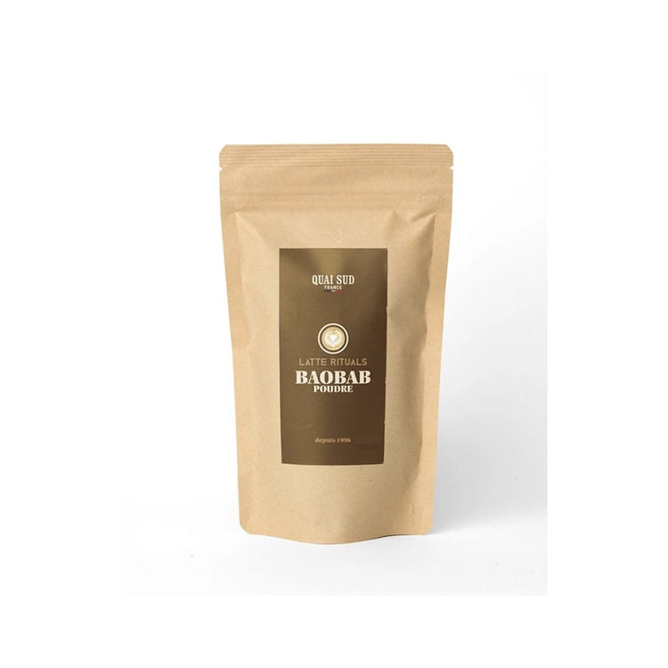 Poudre de Baobab Sachet Ecopack 100g Sans Caféine Sans Sucre Ajouté Quai Sud