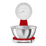 Balance de cuisine Rouge Brillant Collezione Smeg