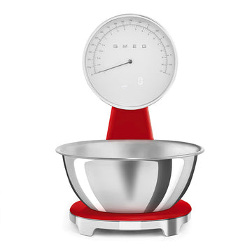 Balance de cuisine Rouge Brillant Collezione Smeg