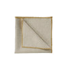 Serviette de table en lin et coton 40 cm naturel Verone Haomy