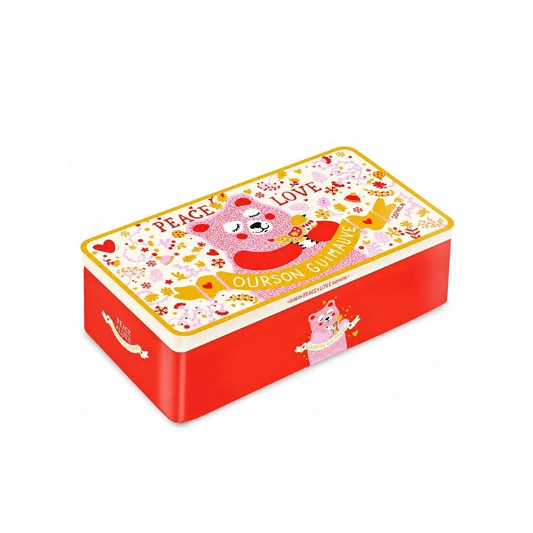 Boîte collector oursons guimauve peace and love 400 g Sophie M