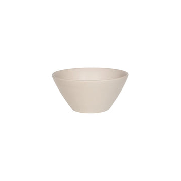 Bol grès finition talon émaillé 12 cm Blanc Chado Table Passion