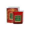 Bougie parfumée cire naturelle mèche bois 300 g Au pied du sapin Noël Durance