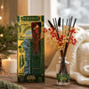 Diffuseur bouquet floral bâtonnets rotin et fleurs séchées 95 ml Au pied du sapin Durance