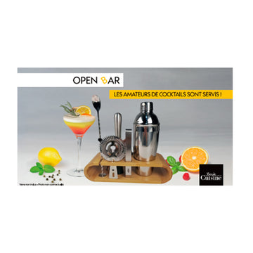 Coffret à cocktail en inox Du Bruit dans la Cuisine