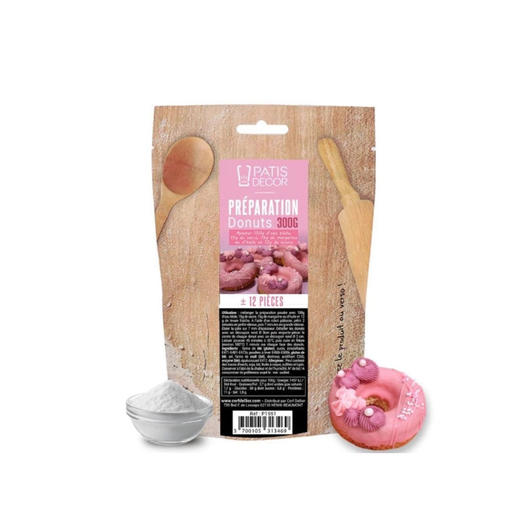 Préparation pour donuts 300 g Patisdecor