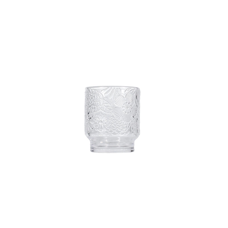 Lot 4 verres à eau 30 cl Transparent Flora Salt & Pepper