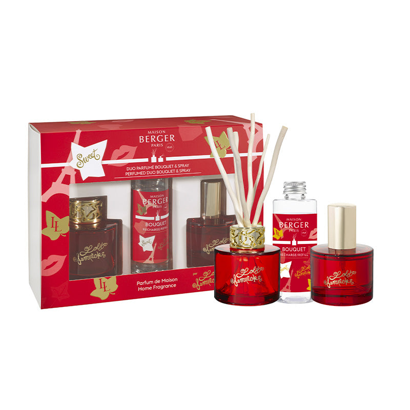 Coffret duo mini bouquet et spray Sweet Lolita Maison Berger