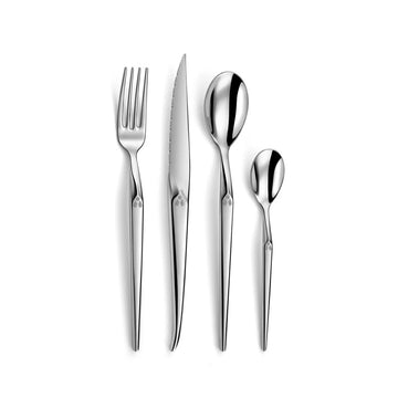 Ménagère 16 pièces inox brillant Émotion Laguiole Heritage