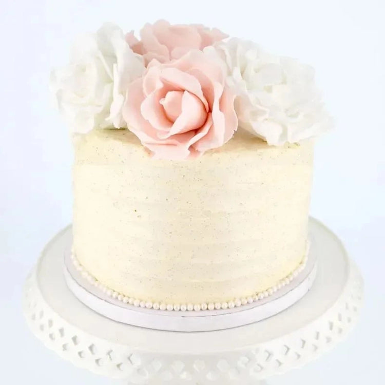 Cake Drum Rond Blanc 30 cm Patisdecor