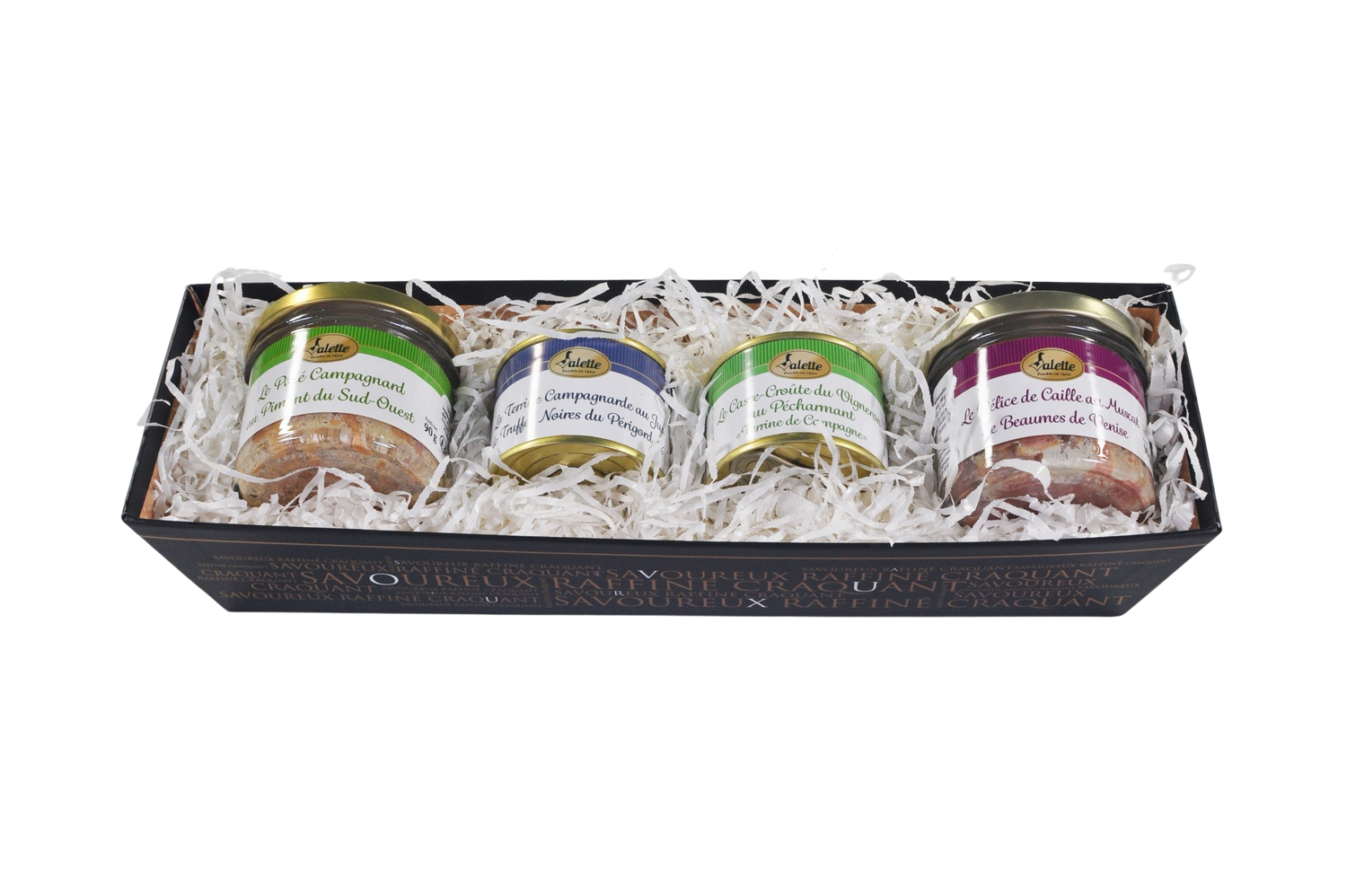 Coffret de 4 terrines Valette