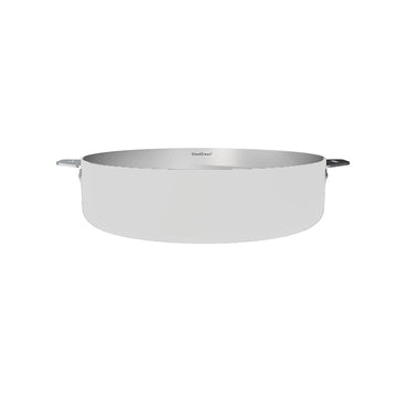 Sauteuse en inox 28 cm blanche La Merveilleuse Cookut