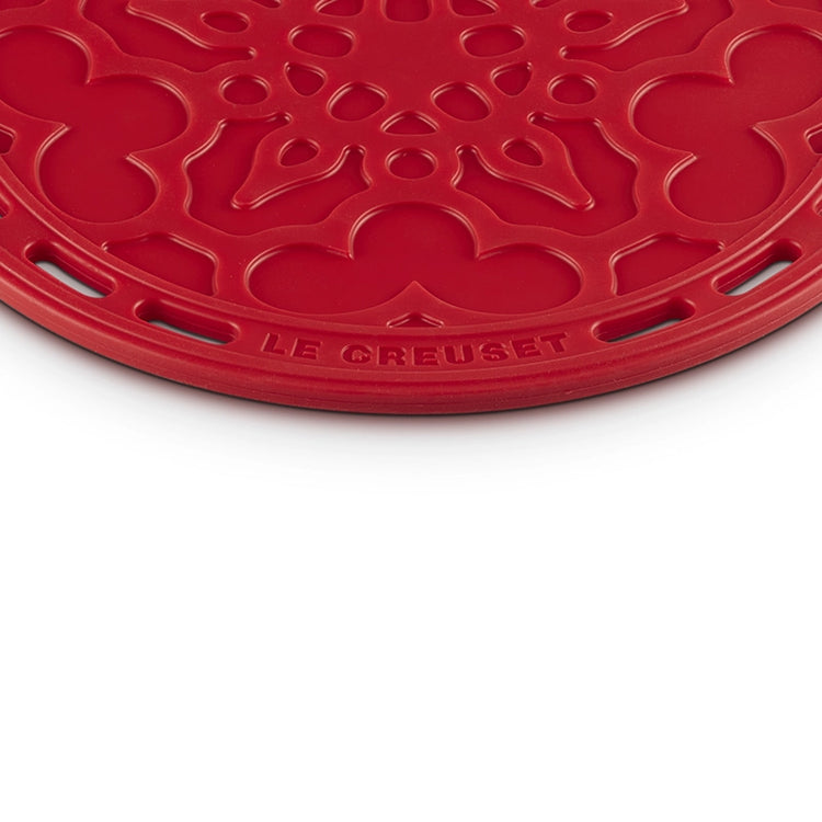 Dessous de plat en silicone de 20 cm cerise Le Creuset