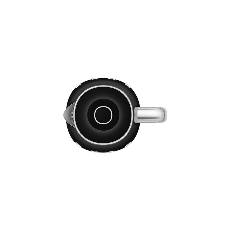 Mini Bouilloire 0,8 L Noire Années 50 Smeg