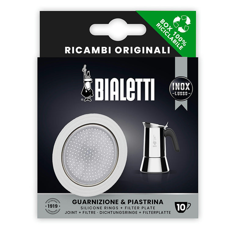 Joint et filtre pour cafetière 10 tasses venus Bialetti