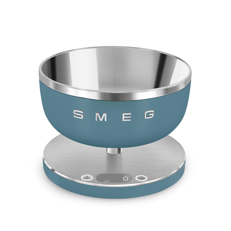 Balance de cuisine Bleu Orage Mat Collezione Smeg