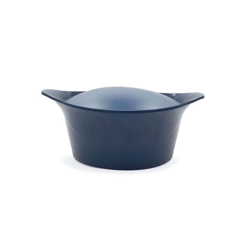 Cocotte personnalisable en métal 28 cm myrtille L'Incroyable Cookut