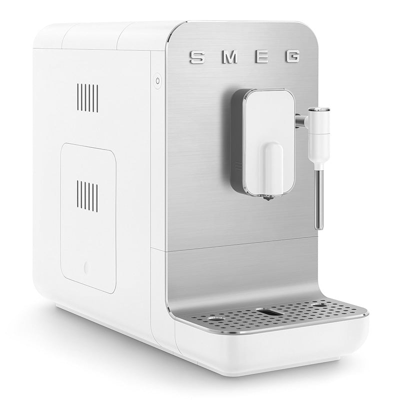 Expresso broyeur Blanc avec buse vapeur Collezione Smeg