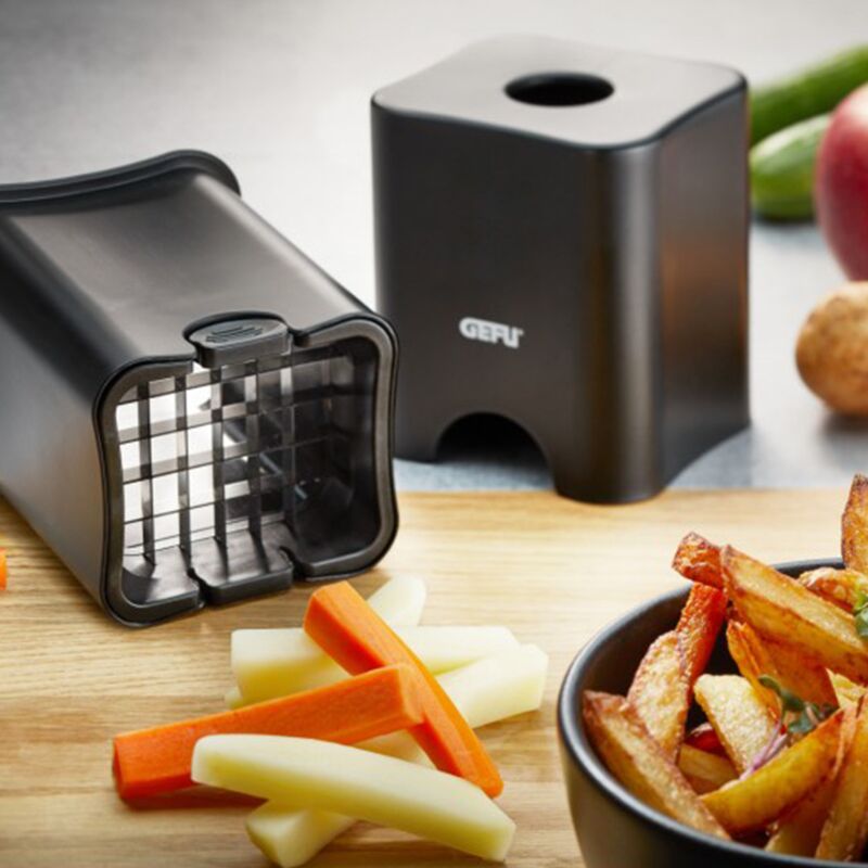 Coupe frites & légumes avec grille en inox Pomcut Gefu