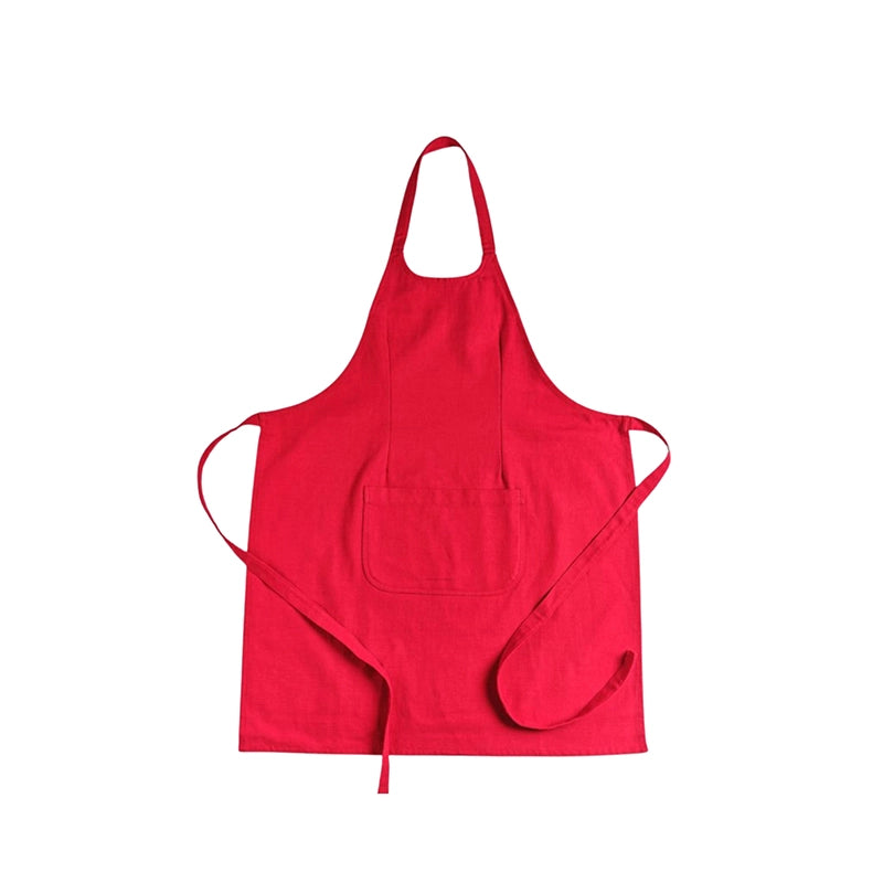 Tablier en coton pour femme Rouge Les Tabliers de Julie Andrieu