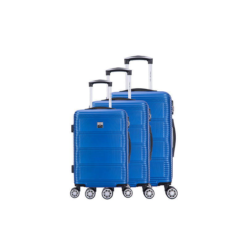 Set de 3 valises 8 roues Polycarbonate & ABS Bleu France bag